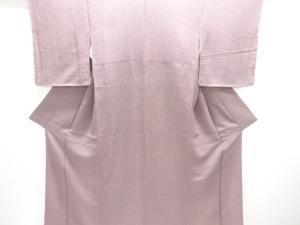 未使用品　縮緬地 鮫小紋着物